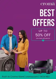 Preview of leaflet Croma Catalogue from store Croma is valid from 20/10/2026