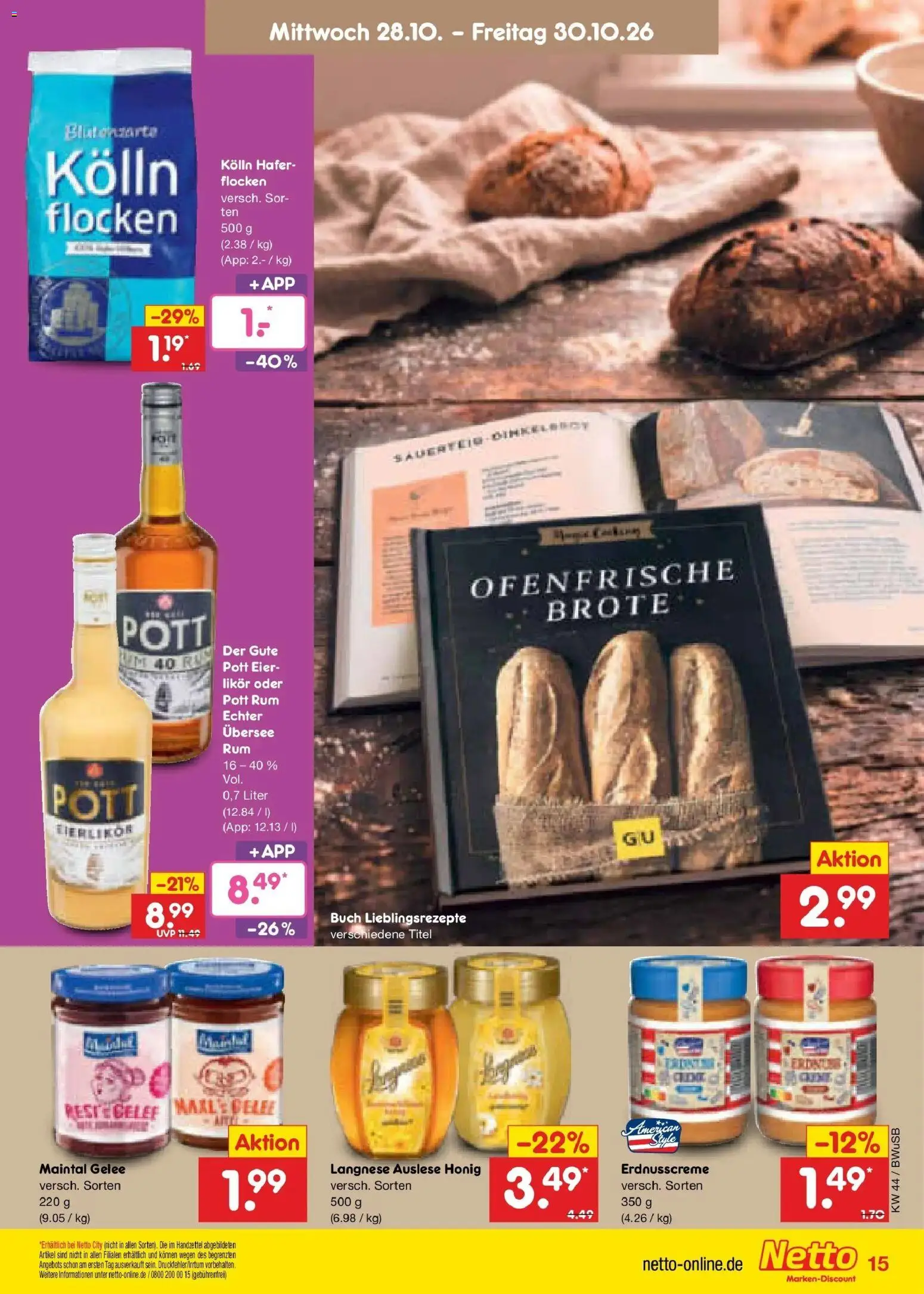 Vorschau von dem Prospekt des Geschäftes Netto Marken-Discount, gültig ab dem 26.10.2026