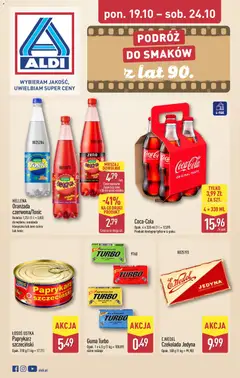 Pogląd gazetki "Aldi gazetka - Smakowita podróż" ze sklepu Aldi ważnej od 19.10.2026