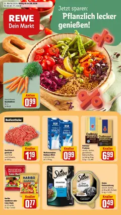 Vorschau von dem Prospekt des Geschäftes Rewe, gültig ab dem 24.08.2026