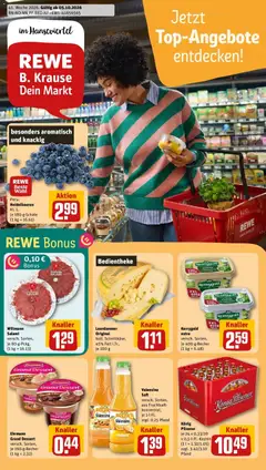Vorschau von dem Prospekt des Geschäftes Rewe, gültig ab dem 05.10.2026