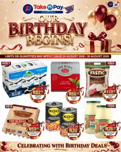 Preview of Take n Pay flyer valid from 24/08/2026