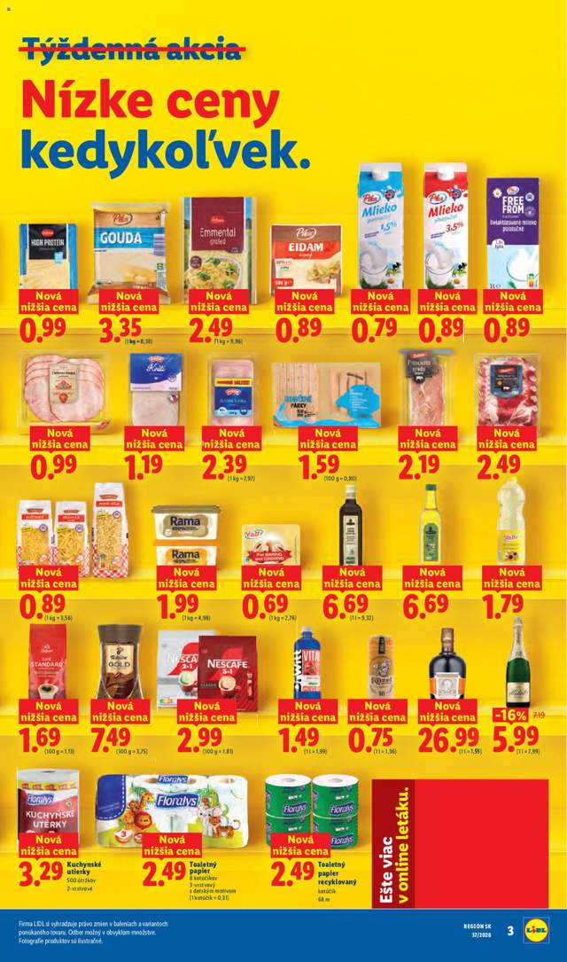Nový Lidl leták od 07.09.