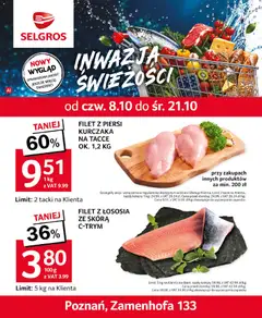 Pogląd gazetki "Selgros cash&carry gazetka - Inwazja świeżości" ze sklepu Selgros cash&carry ważnej od 08.10.2026