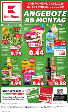 Vorschau von dem Prospekt des Geschäftes Kaufland, gültig ab dem 04.05.2026