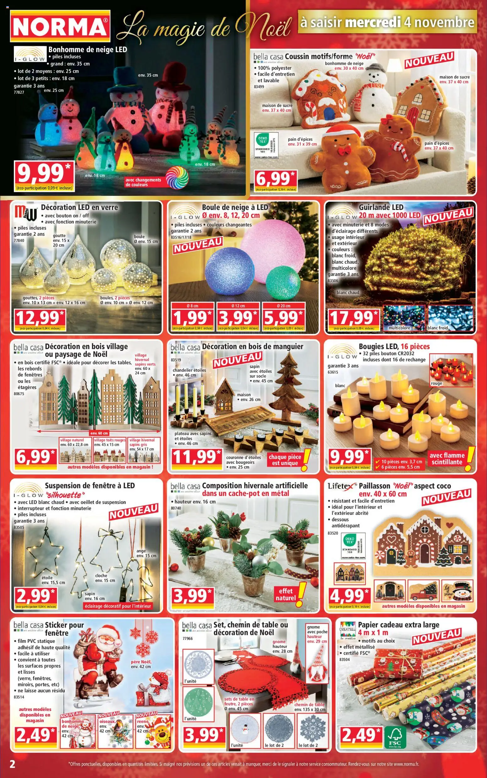 Prévisualisation de Norma catalogue du magasin Norma formulaire valide 04/11/2026