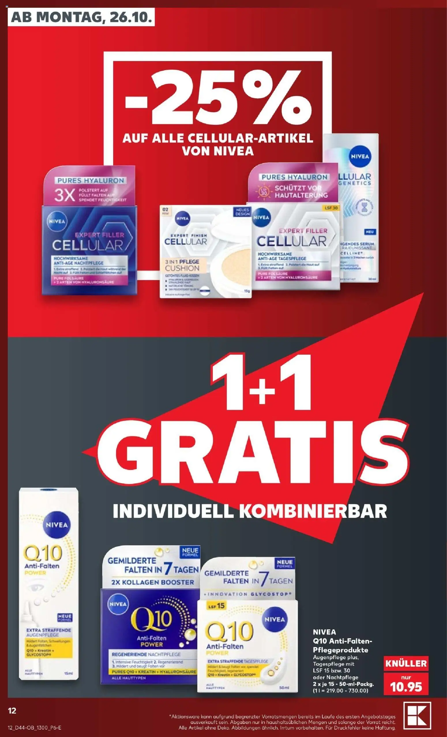 Vorschau von dem Prospekt des Geschäftes Kaufland, gültig ab dem 26.10.2026 - Serum