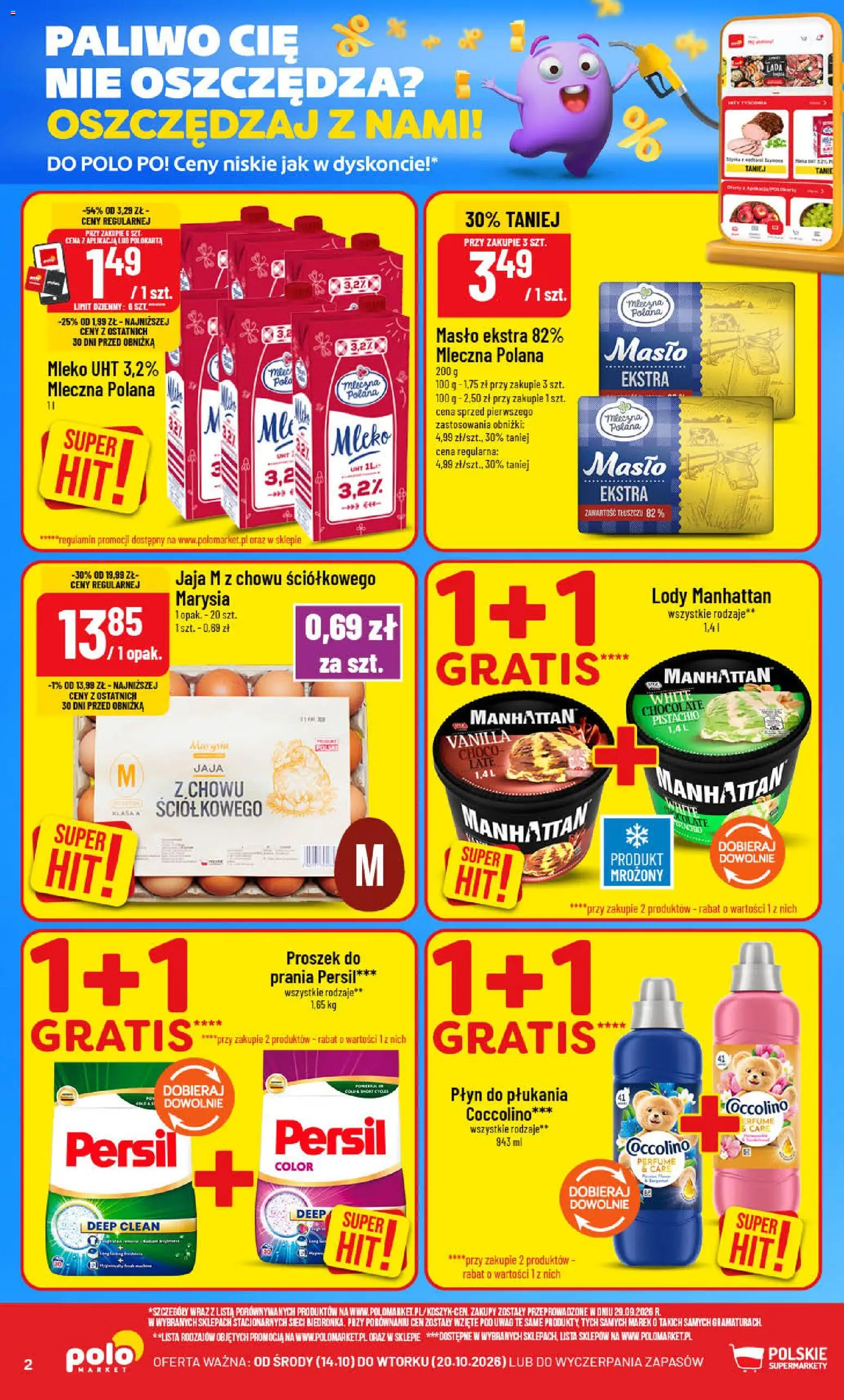 Pogląd gazetki "POLOmarket gazetka" ze sklepu POLOmarket ważnej od 14.10.2026