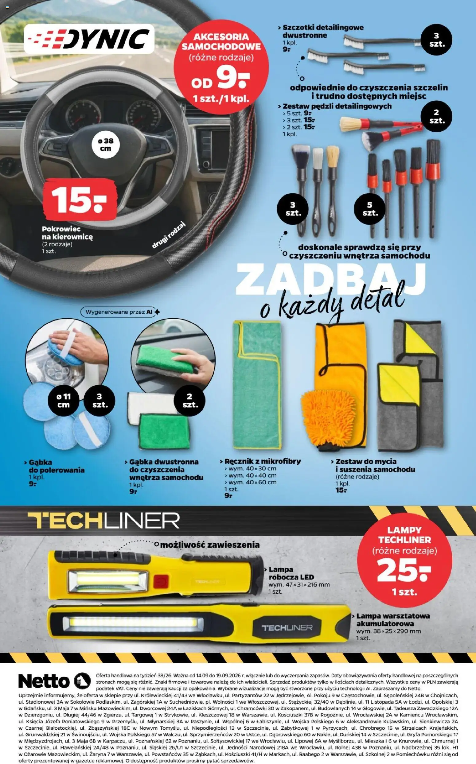 Pogląd gazetki "Netto gazetka od poniedziałku NonFood" ze sklepu Netto ważnej od 14.09.2026