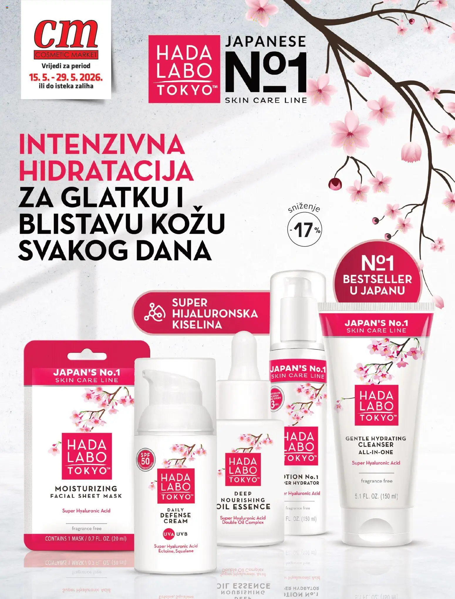 Pregled letka CM Katalog 15.-29.5.2026 trgovine CM vrijedi od 15.05.2026