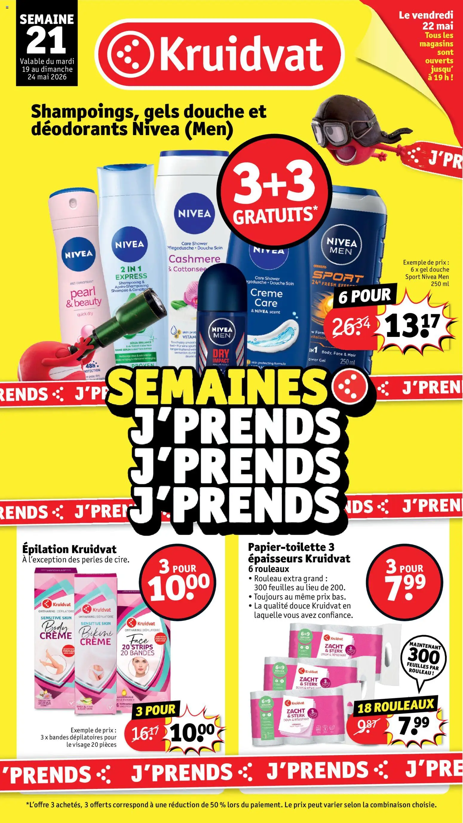 Voorbeeld van Kruidvat Folder de la semaine 21 van winkel Kruidvat geldig vanaf 19/05/2026