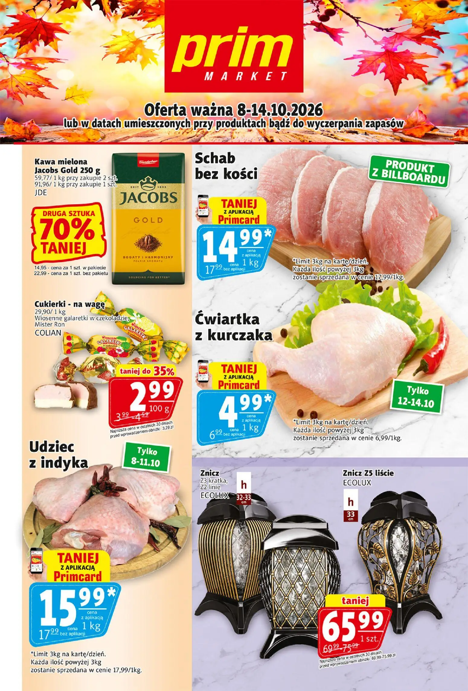 Pogląd gazetki "Prim Market gazetka" ze sklepu Prim Market ważnej od 08.10.2026