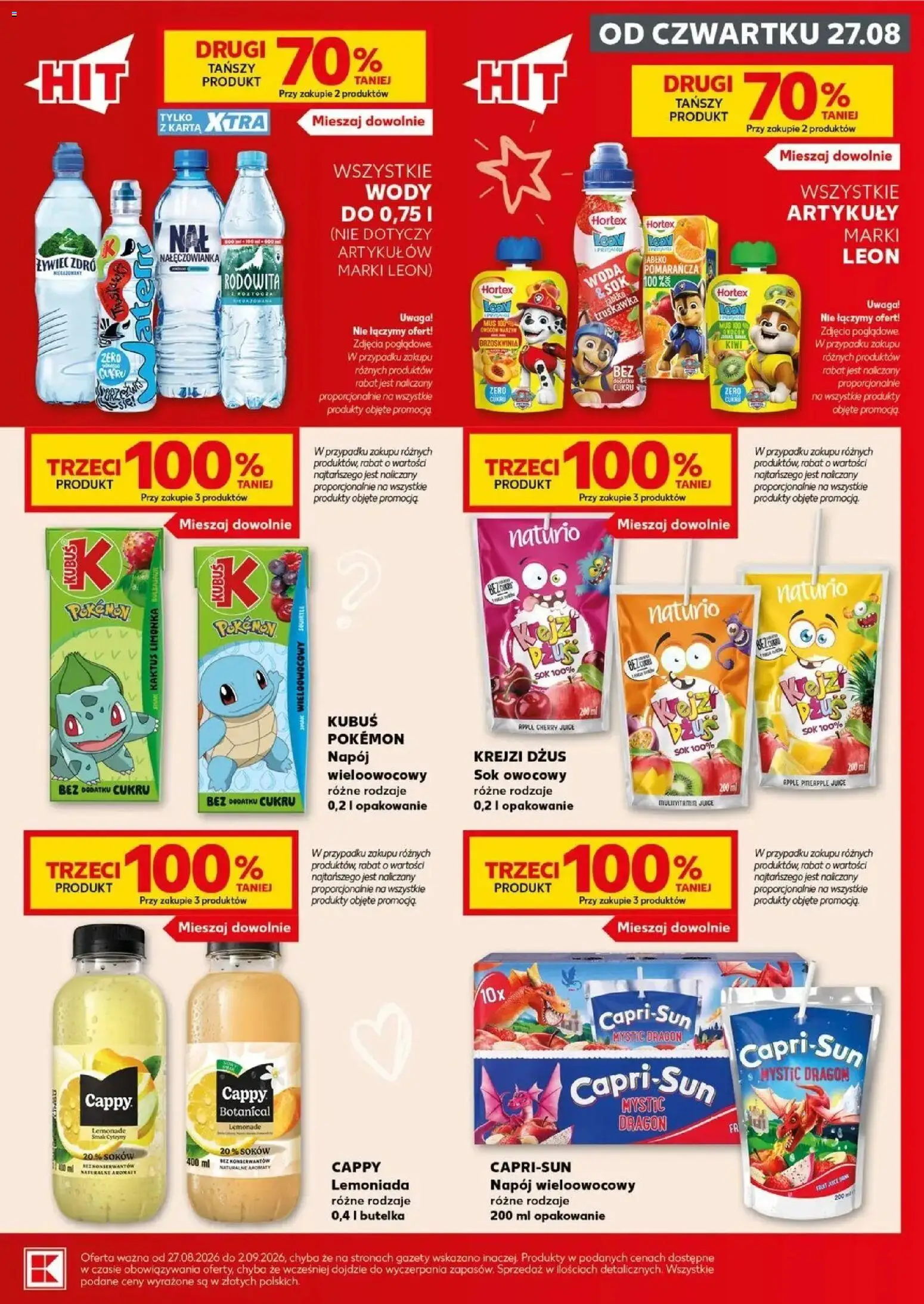 Pogląd gazetki "Kaufland gazetka - Wszystko do szkoły" ze sklepu Kaufland ważnej od 27.08.2026