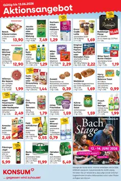Vorschau von dem Prospekt des Geschäftes KONSUM Leipzig, gültig ab dem 08.06.2026