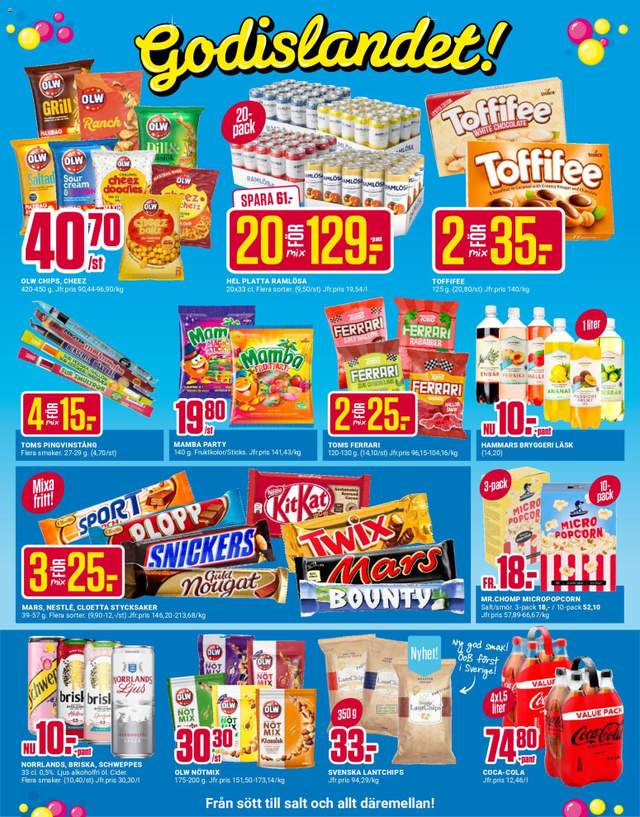 Nytt ÖoB reklamblad från 24/08