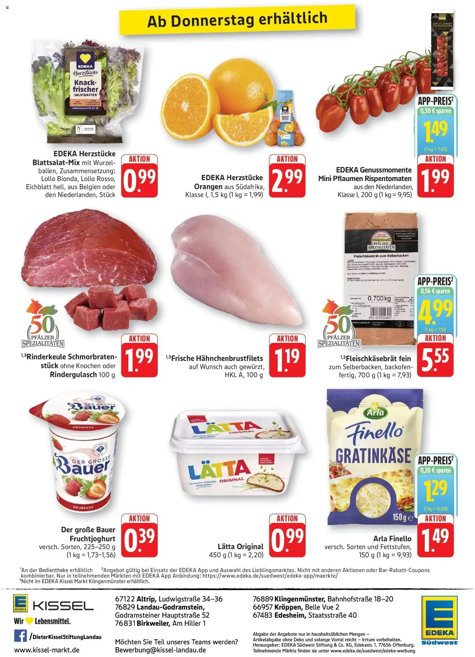 Vorschau von dem Prospekt des Geschäftes Edeka, gültig ab dem 12.10.2026