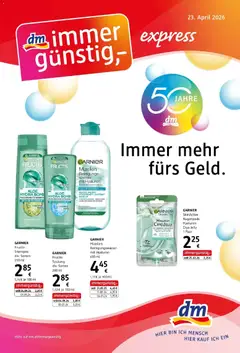Vorschau der Angebote: dm drogerie markt dm drogerie markt Journal Express gültig ab 23.04.2026