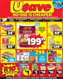 Preview of Usave flyer valid from 22/06/2026