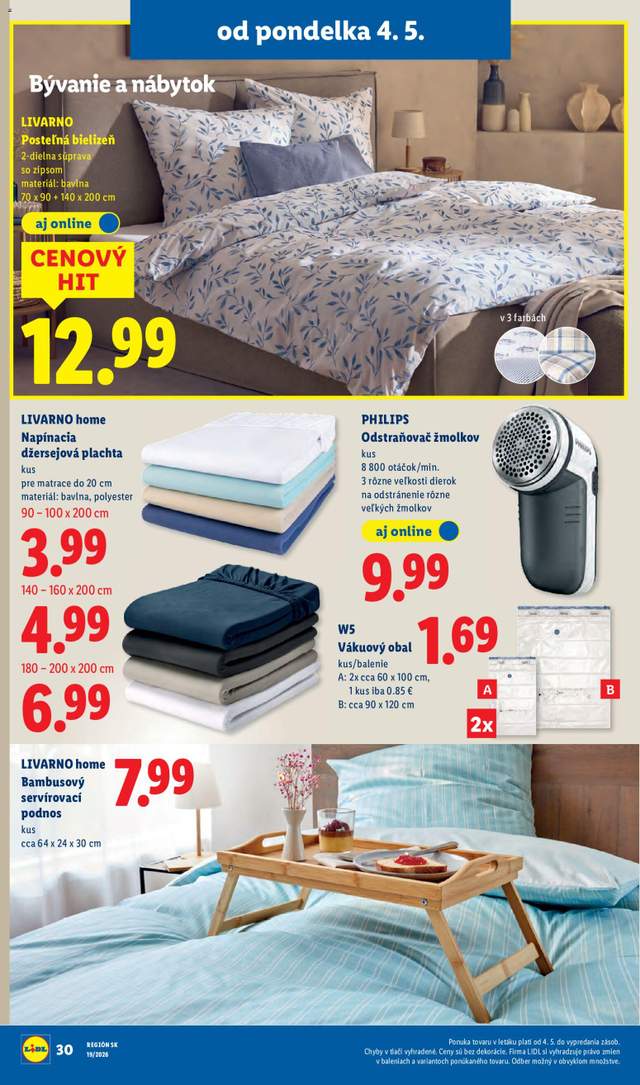 Nový Lidl leták od 04.05.