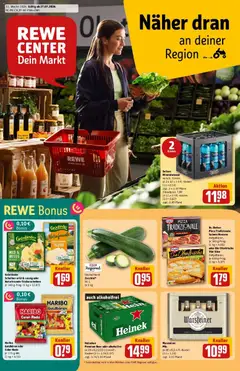 Vorschau von dem Prospekt des Geschäftes Rewe, gültig ab dem 27.07.2026