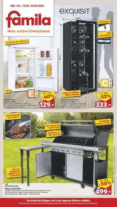 Vorschau von dem Prospekt des Geschäftes Famila Nordwest, gültig ab dem 15.06.2026