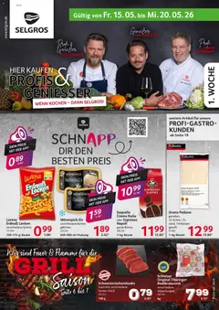 Vorschau von dem Prospekt des Geschäftes Selgros, gültig ab dem 15.05.2026