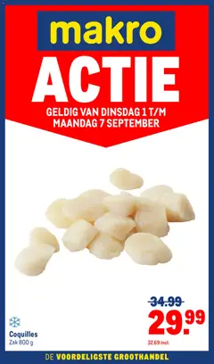 Voorbeeld van Makro folder Versdeals van winkel Makro geldig vanaf 01-09-2026