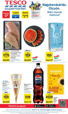 Tesco - Tesco Szupermarket akciós újság megtekintése, amely érvényes 2026.07.16.-től