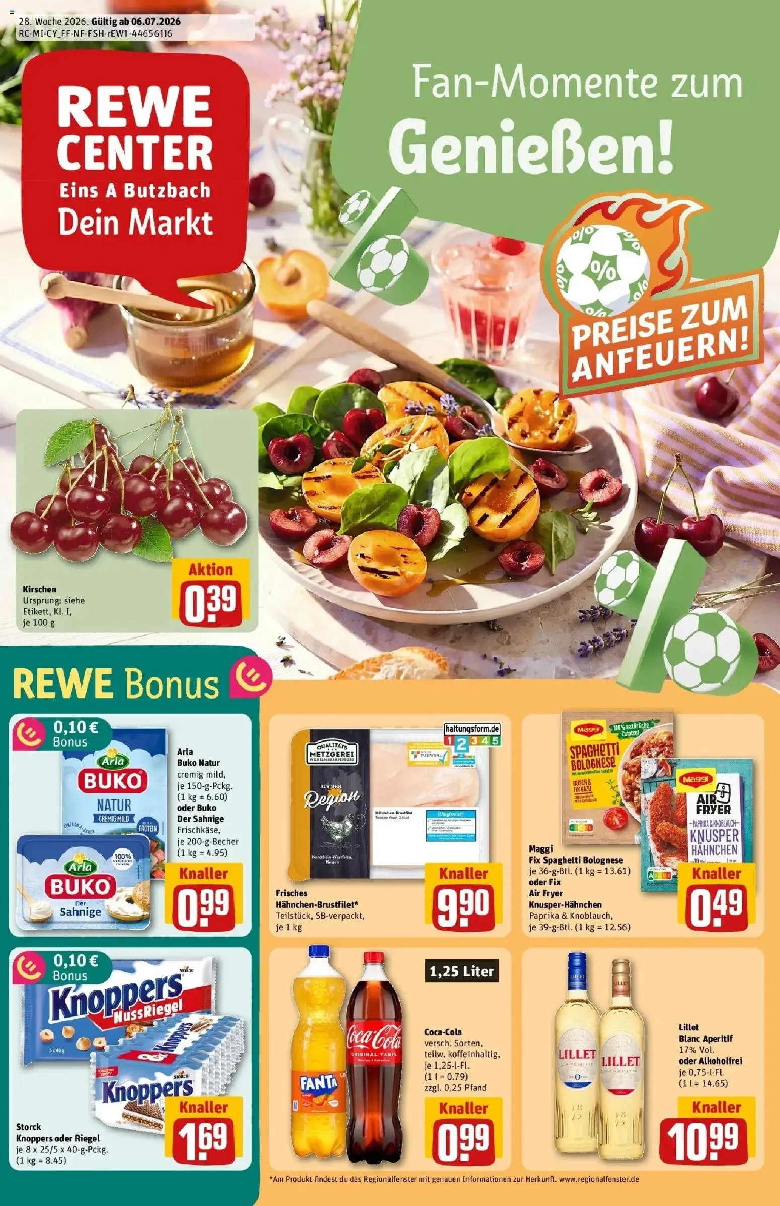 Vorschau von dem Prospekt des Geschäftes Rewe, gültig ab dem 06.07.2026