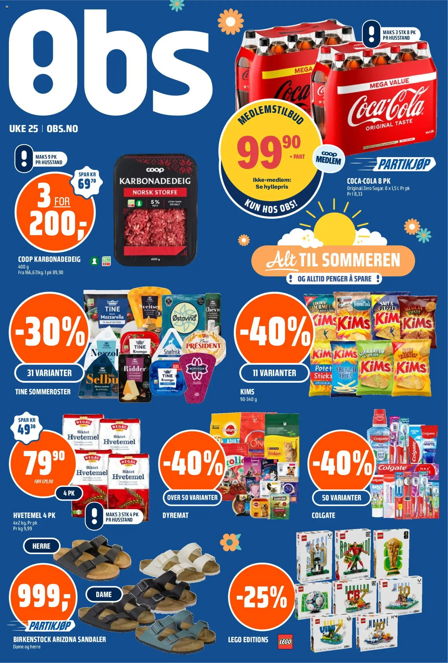 Forhåndsvis Coop Obs kundeavis fra butikk Coop Obs gyldig fra 15/06/2026