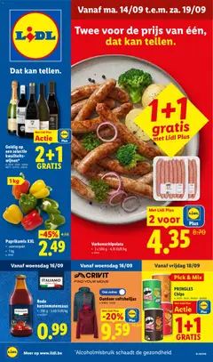 Prévisualisation de Lidl Folder week 38 du magasin Lidl formulaire valide 14/09/2026