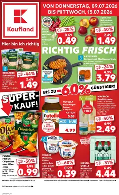 Vorschau von dem Prospekt des Geschäftes Kaufland, gültig ab dem 09.07.2026