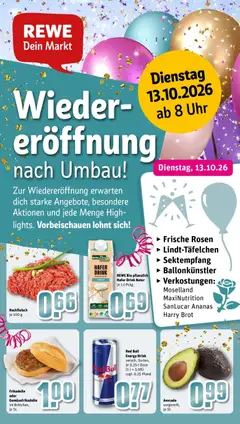 Vorschau von dem Prospekt des Geschäftes Rewe, gültig ab dem 12.10.2026