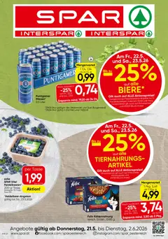 Vorschau der Angebote: Spar Spar Flugblatt - Kärnten gültig ab 21.05.2026