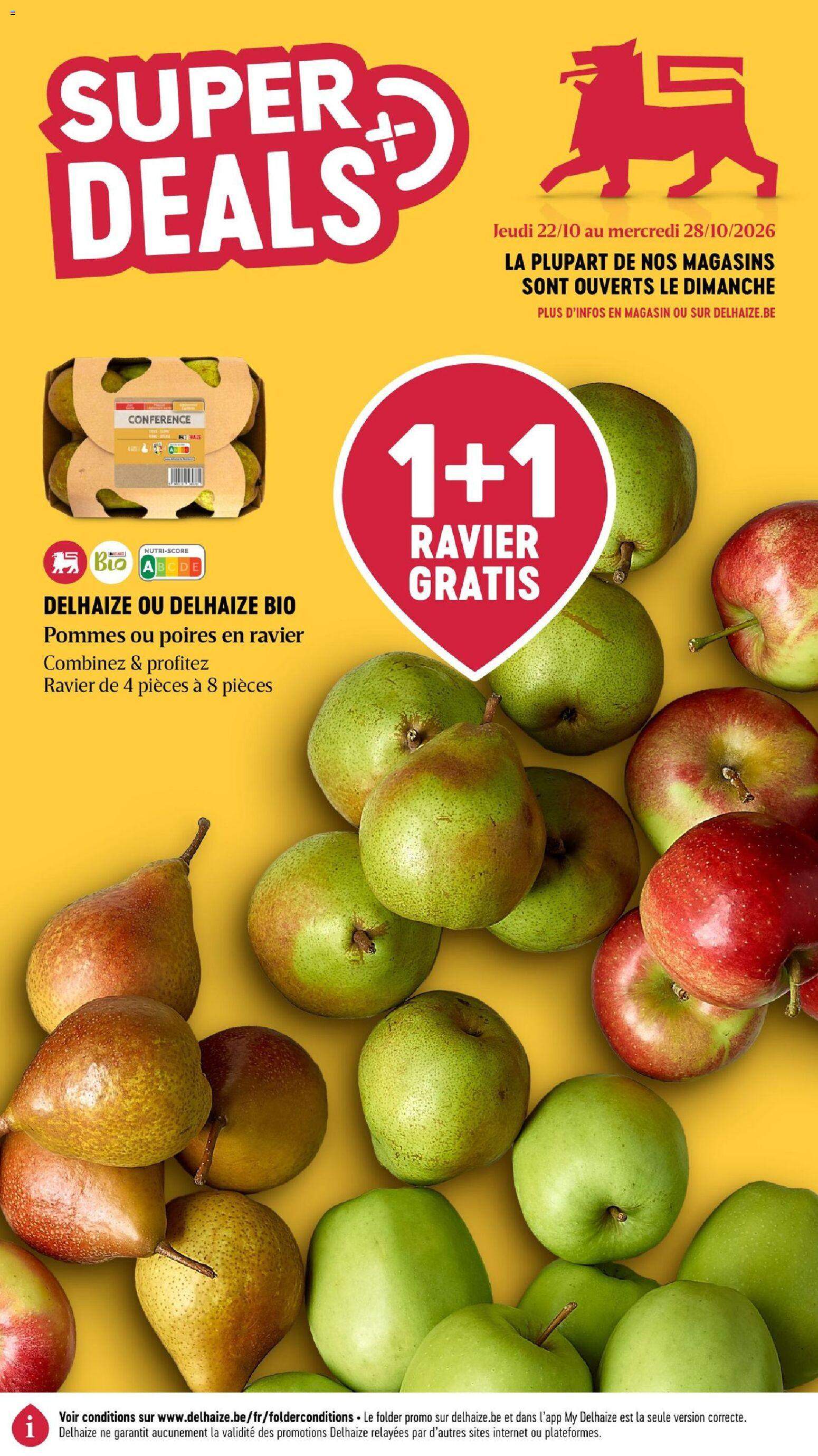 Nieuwe Delhaize folder 22/10
