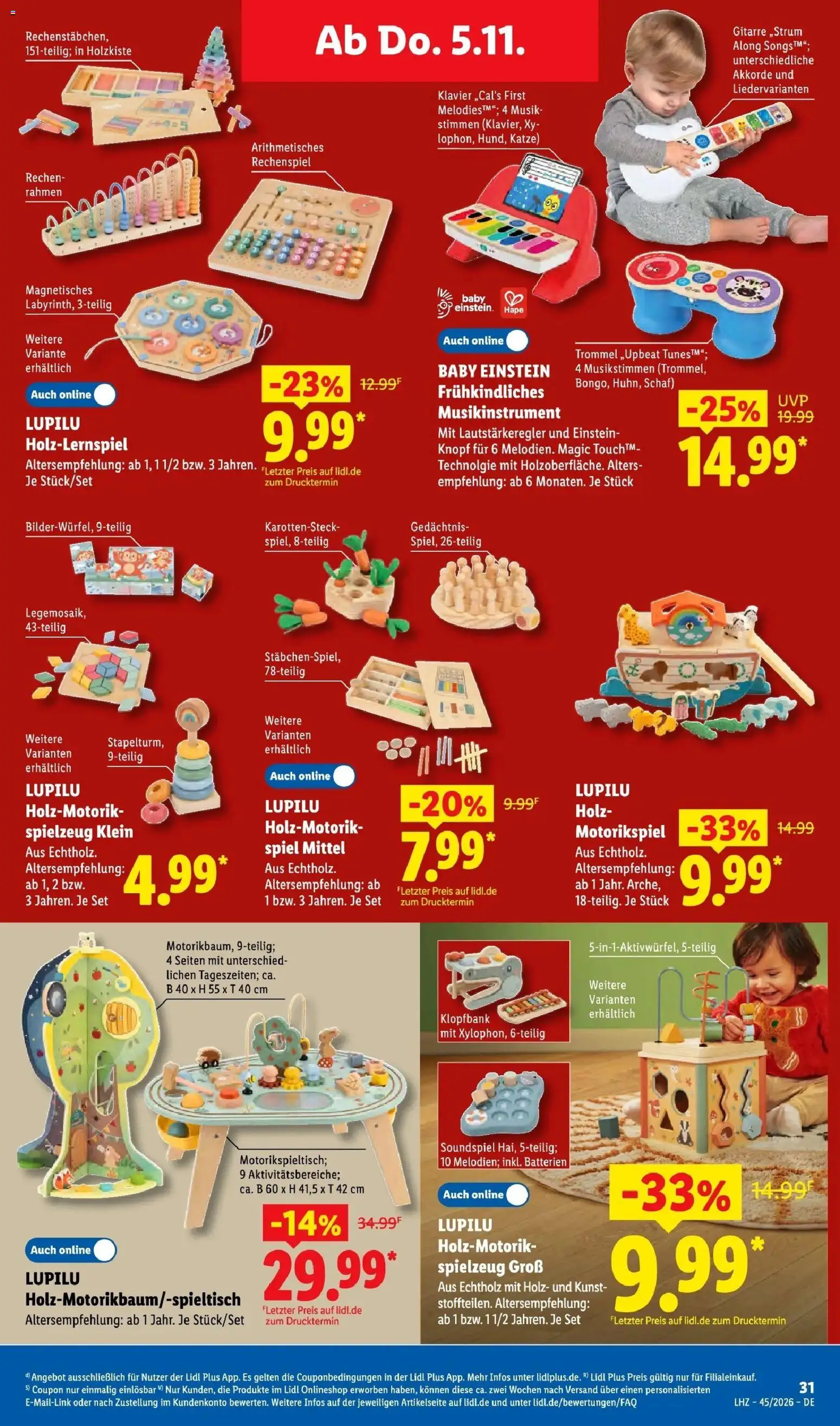 Vorschau von dem Prospekt des Geschäftes Lidl, gültig ab dem 02.11.2026