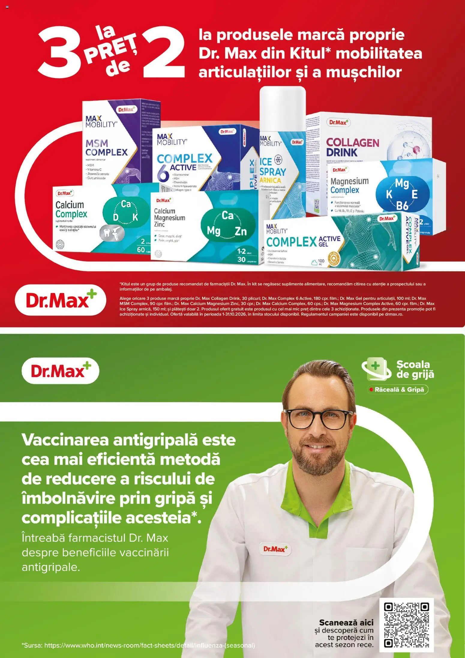 Previzualizarea de cataloage: Dr.Max Dr.Max Catalog valabil de la 01.10.2026 - Active
