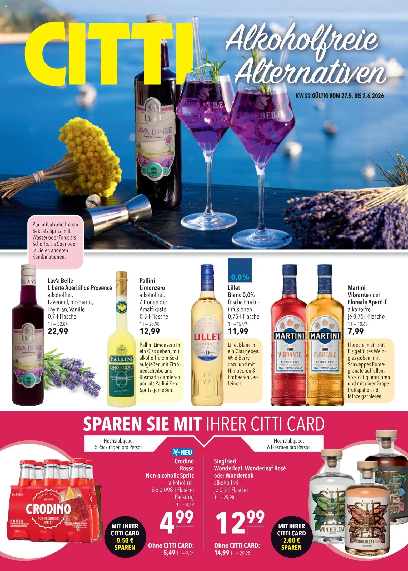 Vorschau von dem Prospekt des Geschäftes CITTI Markt, gültig ab dem 27.05.2026