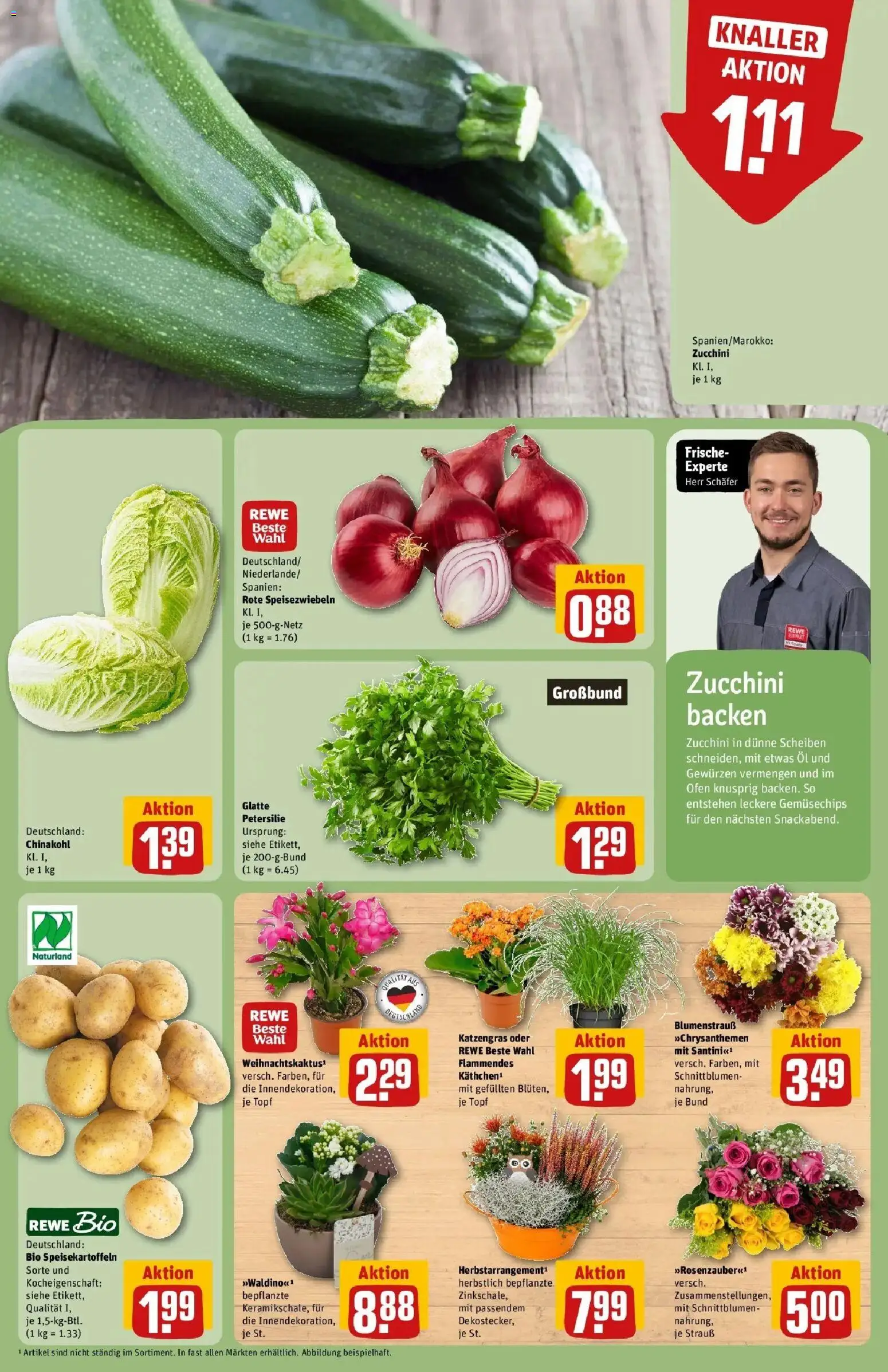 Vorschau von dem Prospekt des Geschäftes Rewe, gültig ab dem 26.10.2026