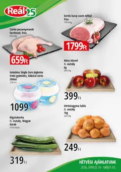 Reál - Reál Bevásárló hétvége - Kelet Magyarország megtekintése, amely érvényes 2026.04.29.-től