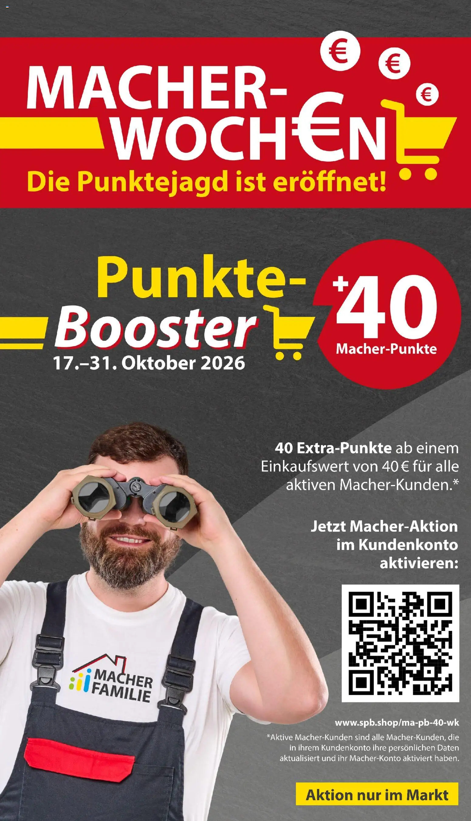 Vorschau von dem Prospekt des Geschäftes Sonderpreis Baumarkt, gültig ab dem 24.10.2026