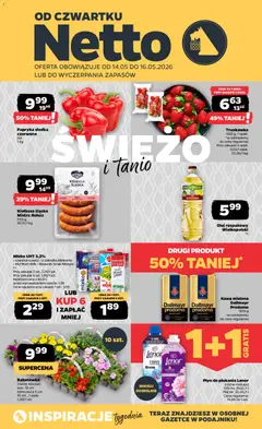 Pogląd gazetki "Netto gazetka od czwartku spożywcza" ze sklepu Netto ważnej od 14.05.2026