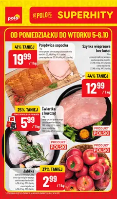 Pogląd gazetki "POLOmarket gazetka - Super Hity" ze sklepu POLOmarket ważnej od 05.10.2026