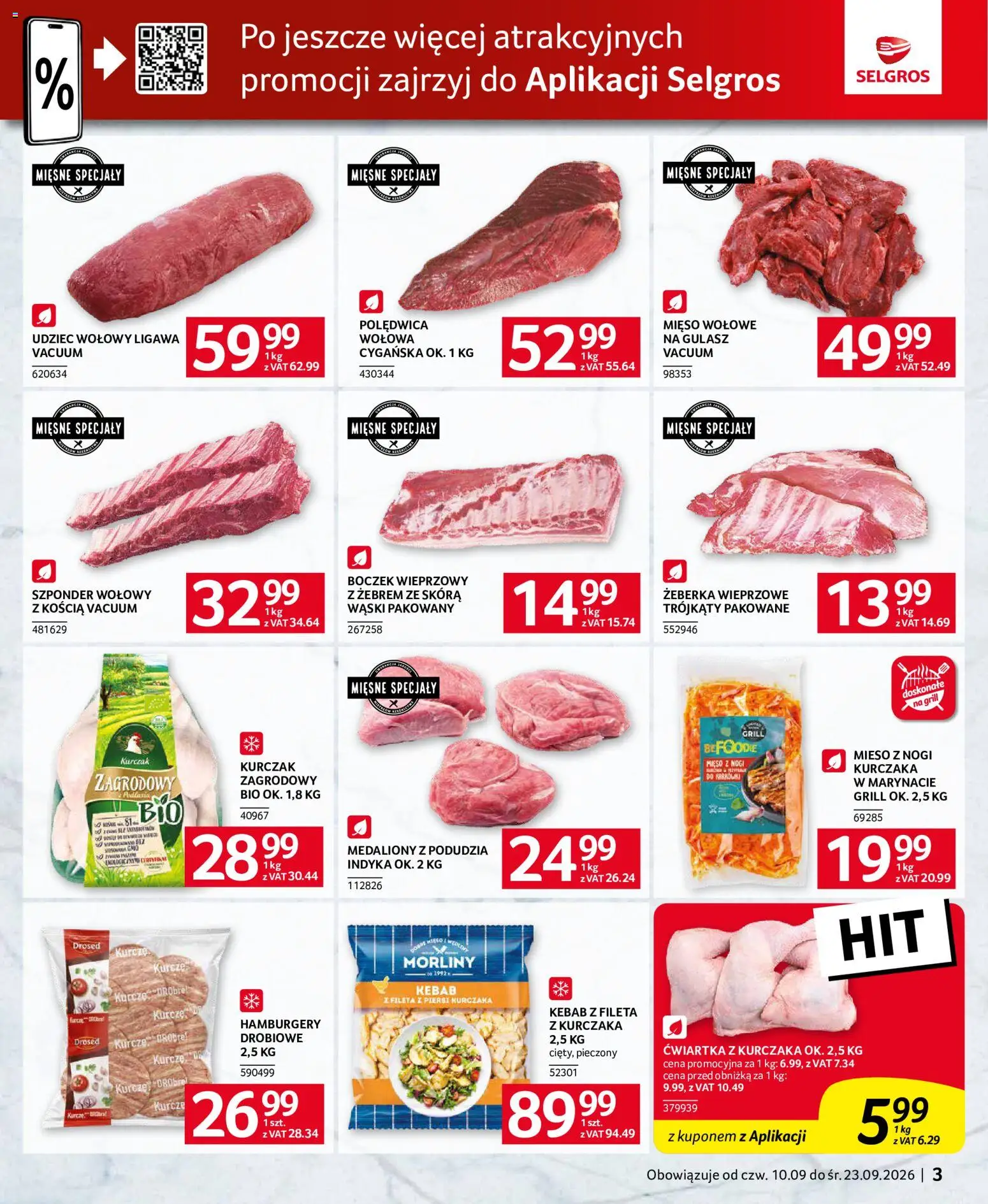 Pogląd gazetki "Selgros cash&carry gazetka - Oferta dla gastronomii" ze sklepu Selgros cash&carry ważnej od 10.09.2026
