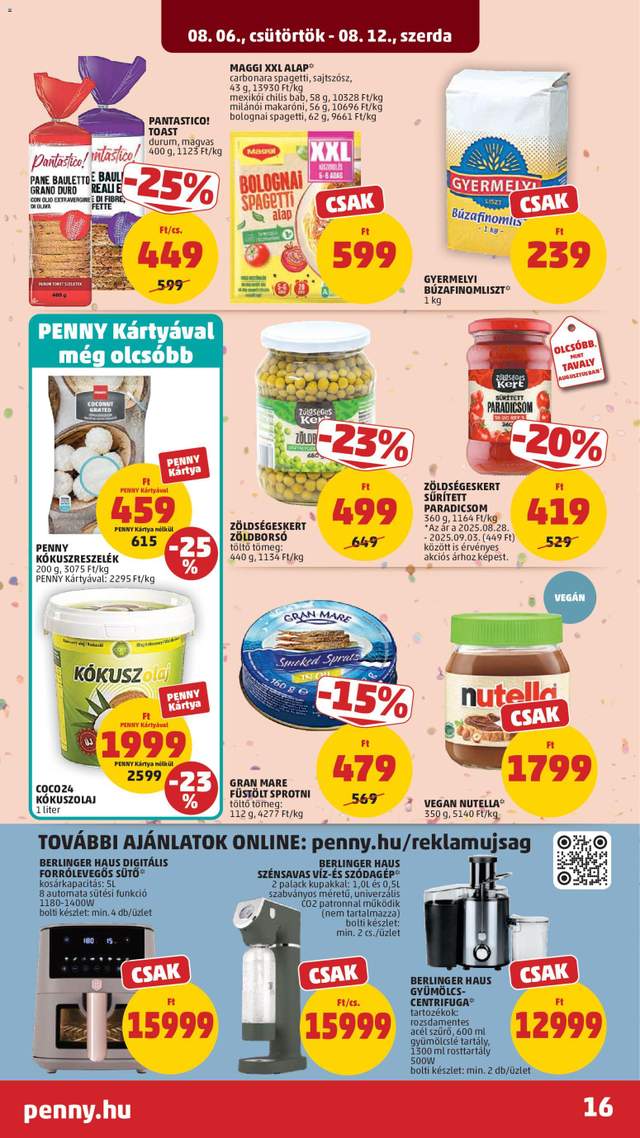 Új Penny akciós újság 08.06.