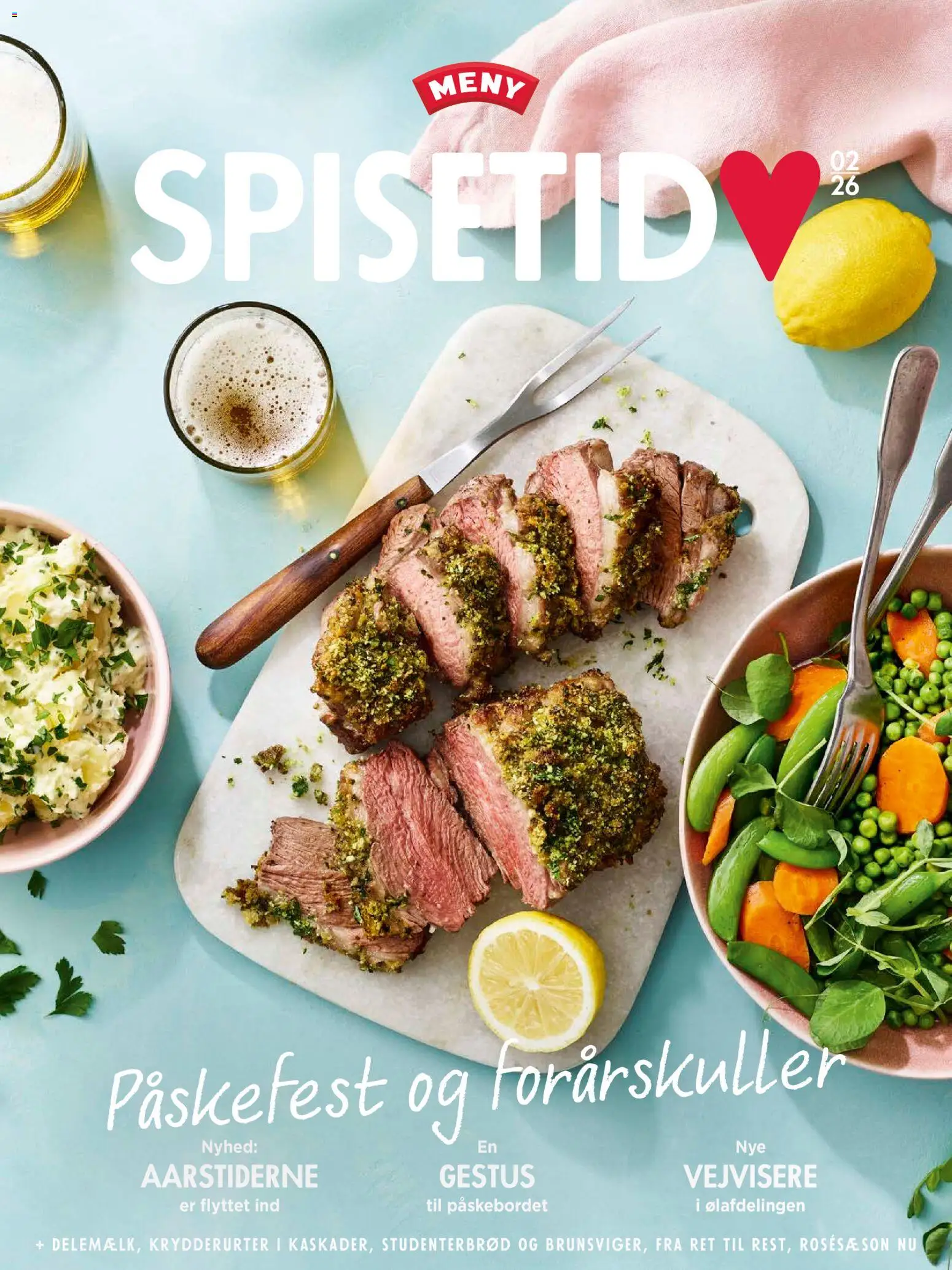 Eksempel på tilbudsavis Meny - Spisetid fra butik Meny gyldig fra 20/03/2026 - Studenterbrød