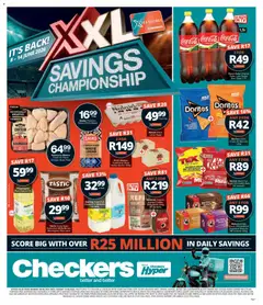 Preview of Checkers flyer valid from 08/06/2026