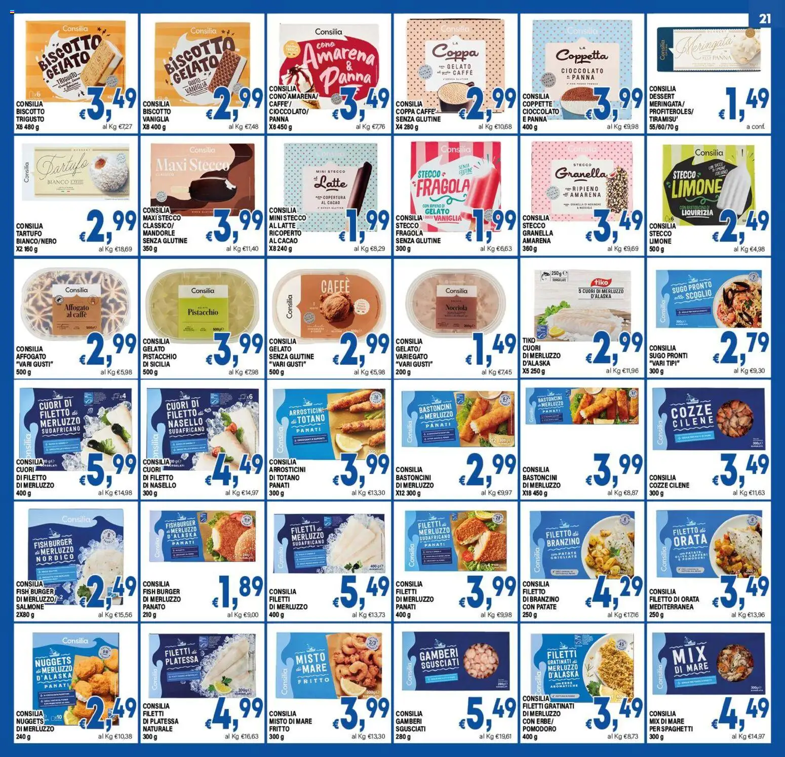 Anteprima dell'opuscolo DEM volantino Carrello Stop Rincari dal negozio DEM valido da 19/10/2026 - Cioccolato, Salmone, Cozze, Pistacchio, Patate, Sugo, Panna, Amarena