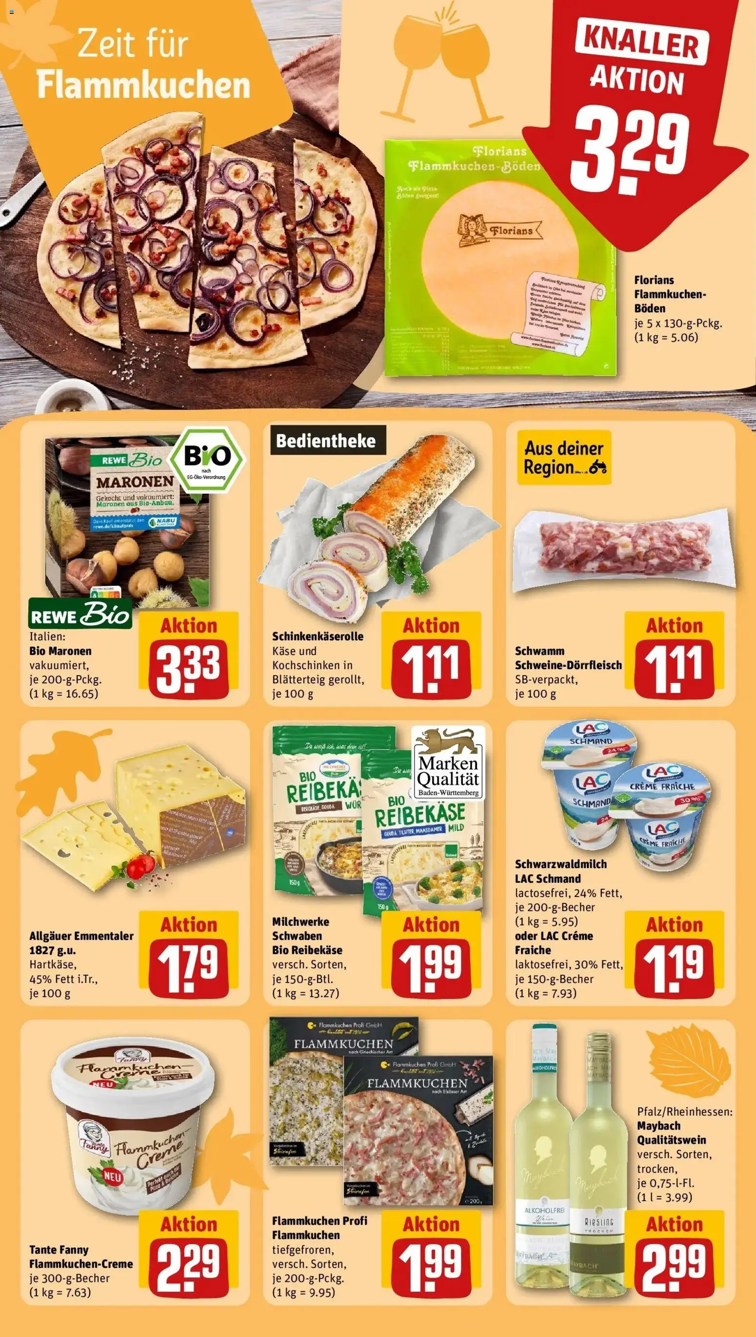 Vorschau von dem Prospekt des Geschäftes Rewe, gültig ab dem 12.10.2026
