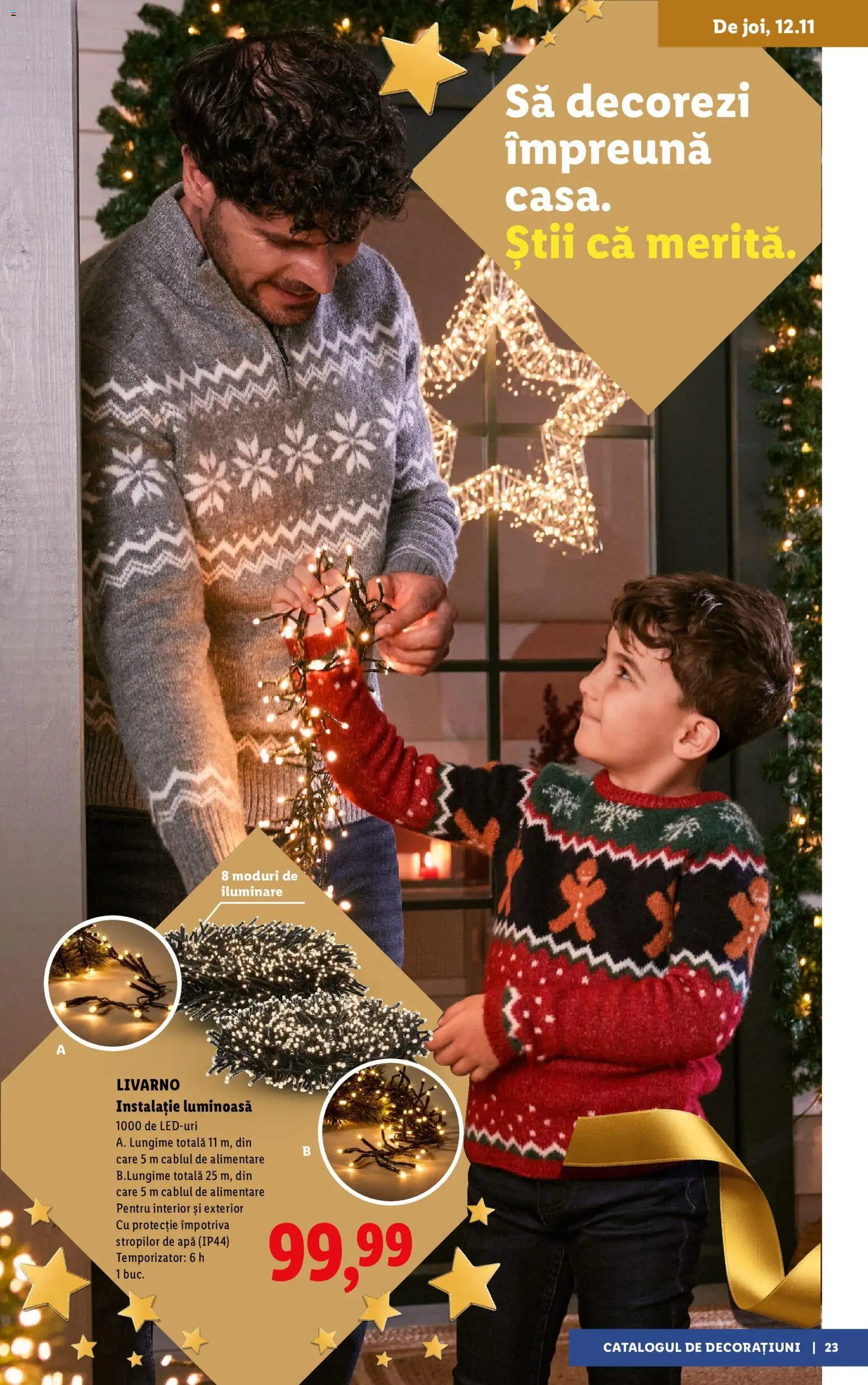 Previzualizarea de cataloage: Lidl Lidl Catalog Decorațiuni valabil de la 05.11.2026 - Apă